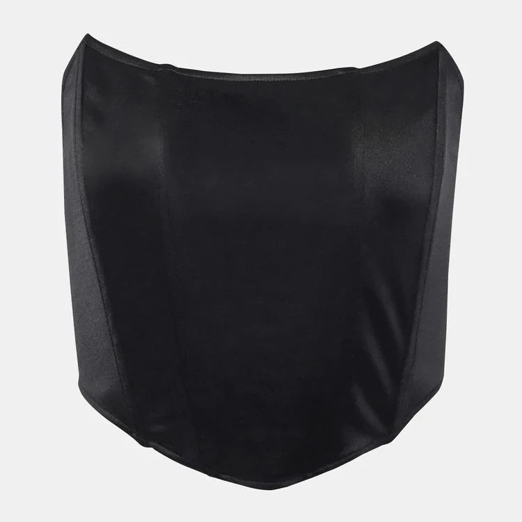 Sweetheart Neckline Cropped Corset